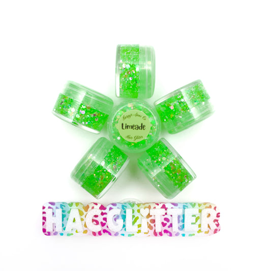 Limeade Hair Glitter