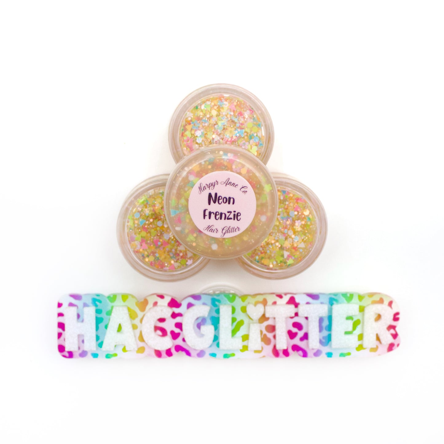 Neon Frenzie Hair Glitter