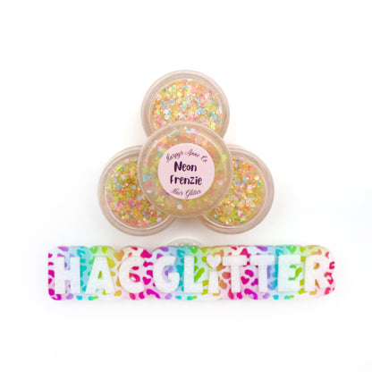Neon Frenzie Hair Glitter