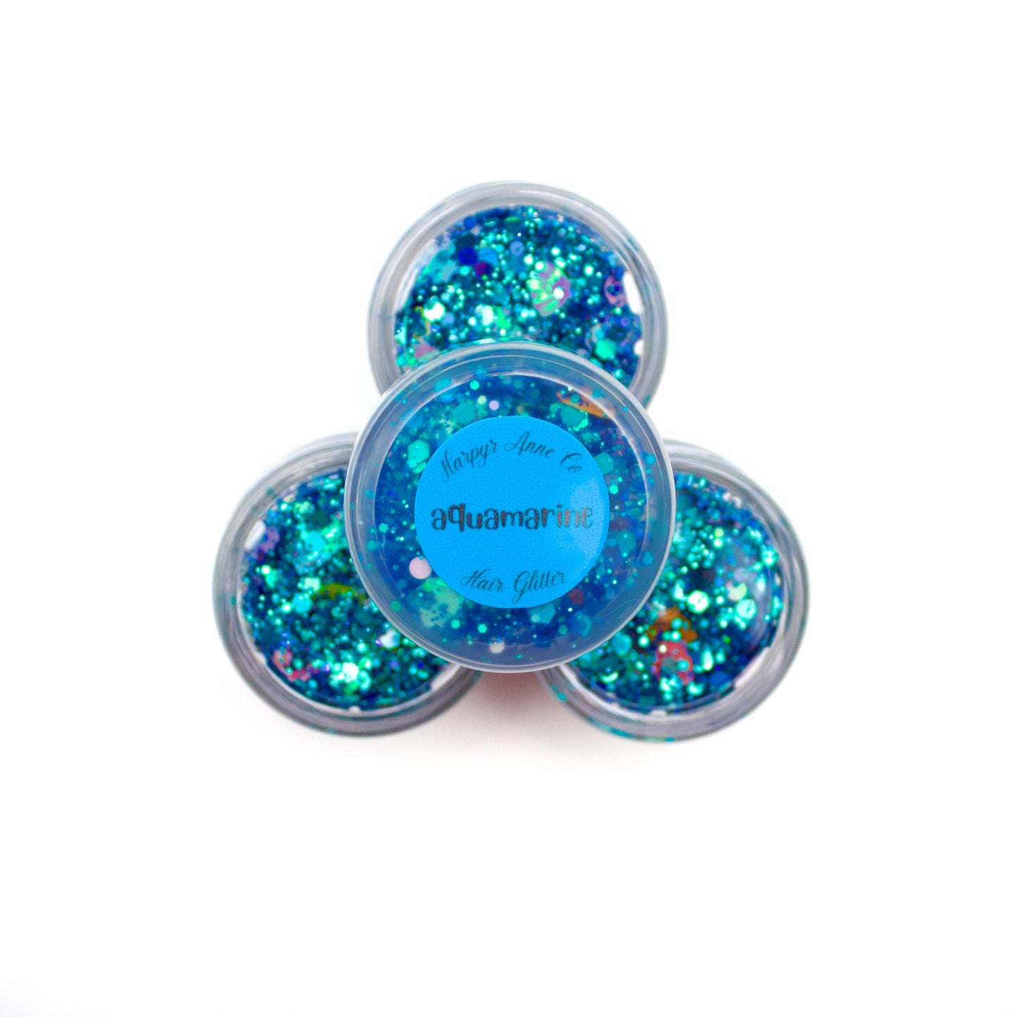 Aquamarine Hair Glitter