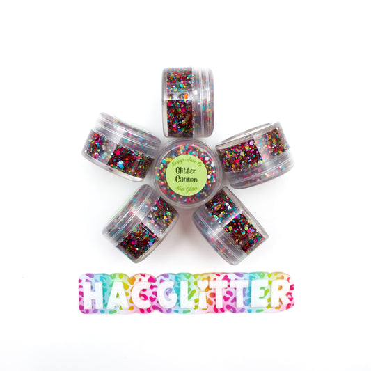 Glitter Cannon Hair Glitter