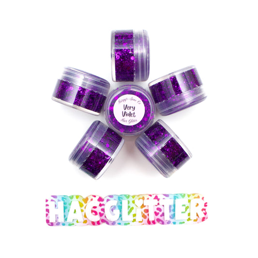 Very Violet Hair Glitter