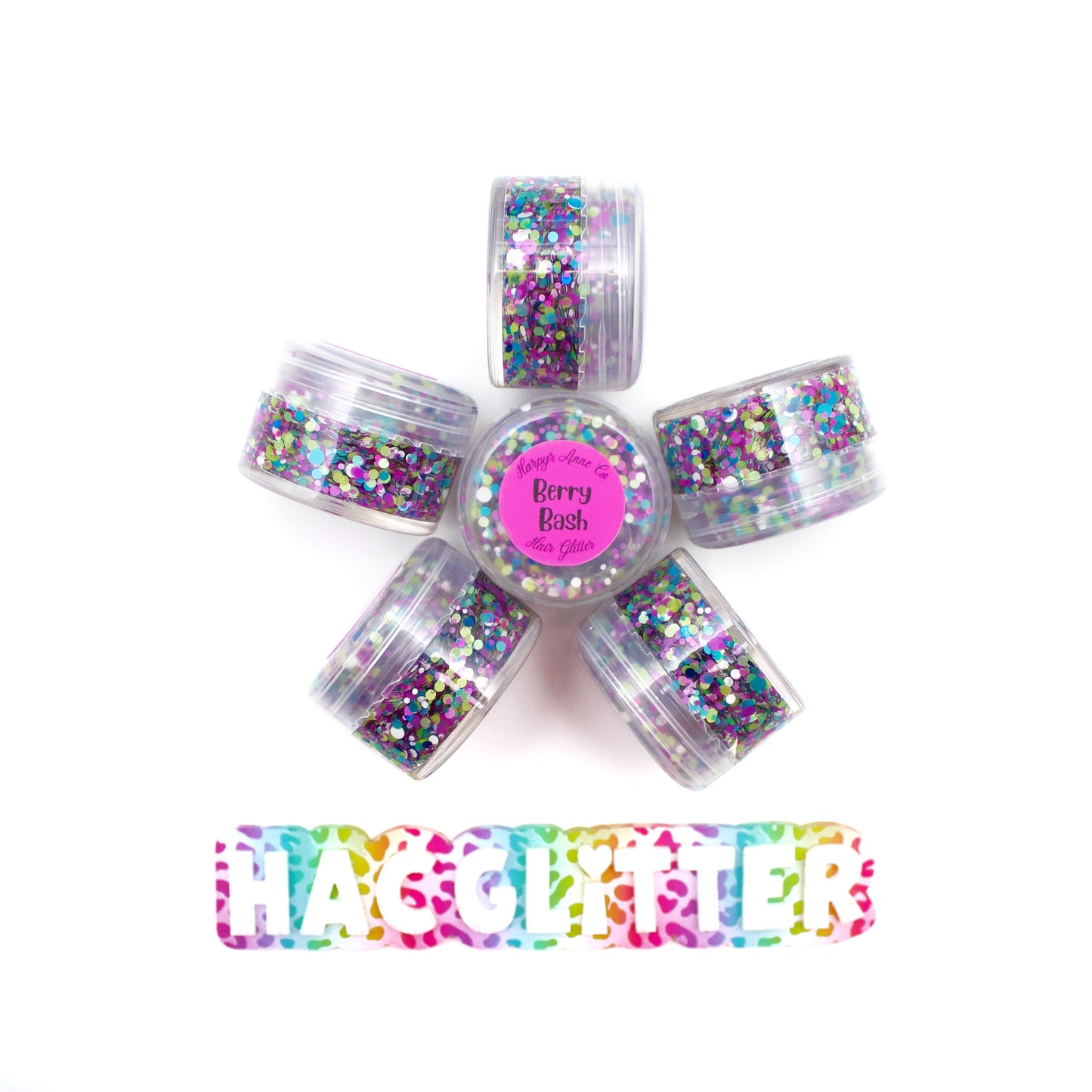 Berry Blast Hair Glitter