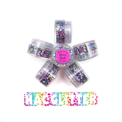 Berry Blast Hair Glitter