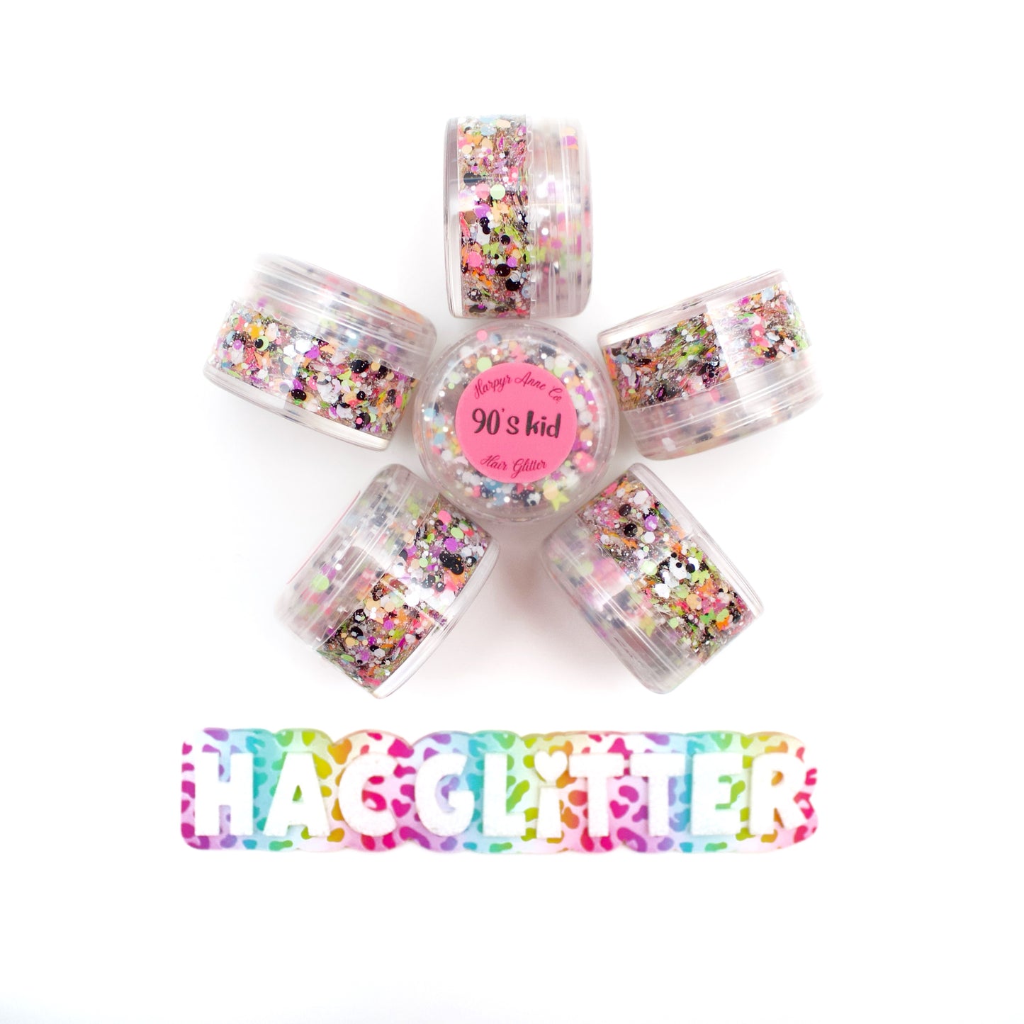 90s Kid Hair Glitter