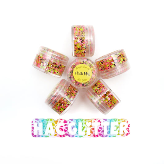 Flash Mob Hair Glitter