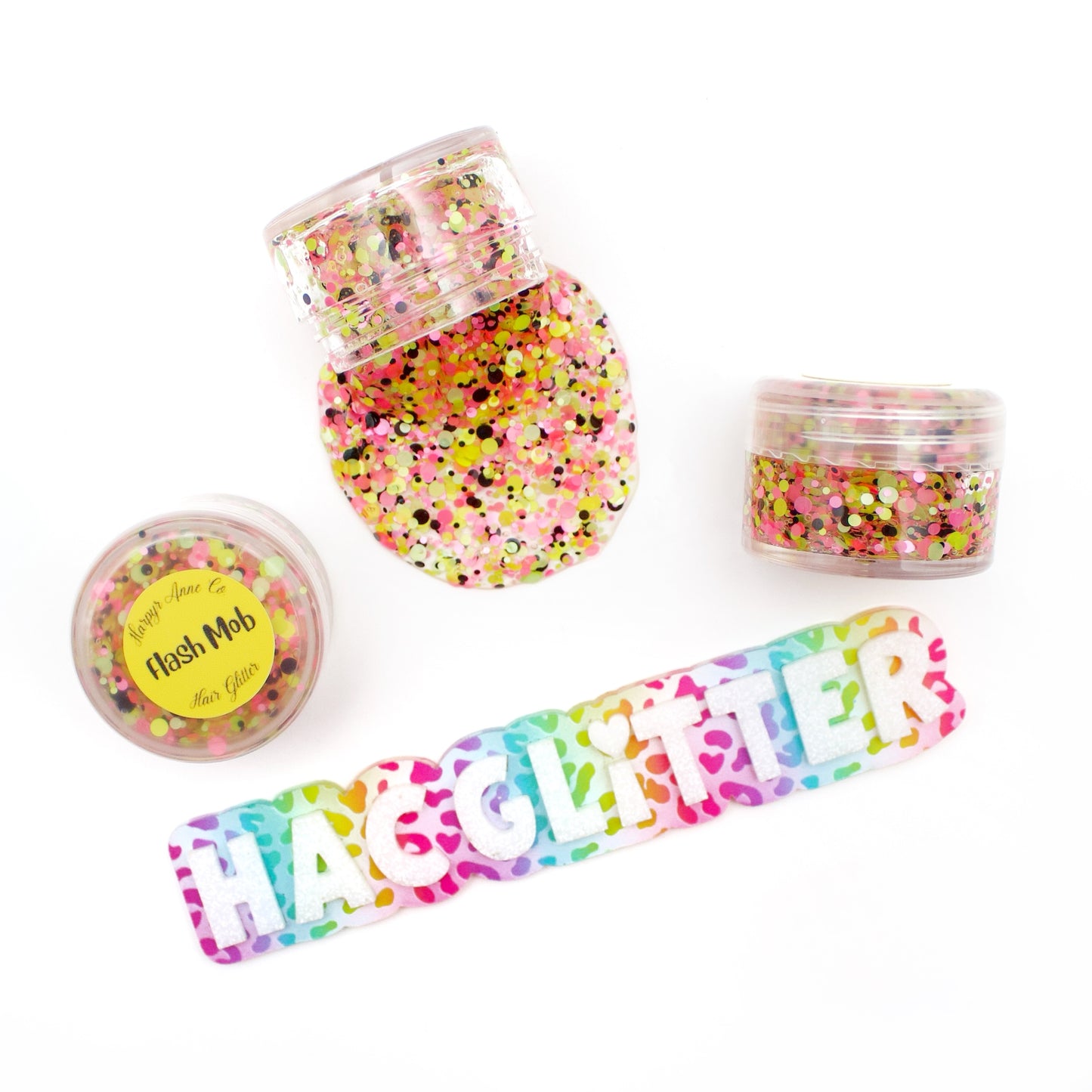 Flash Mob Hair Glitter