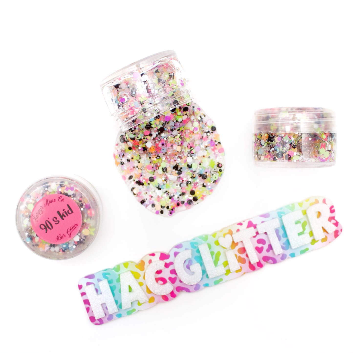 90s Kid Hair Glitter