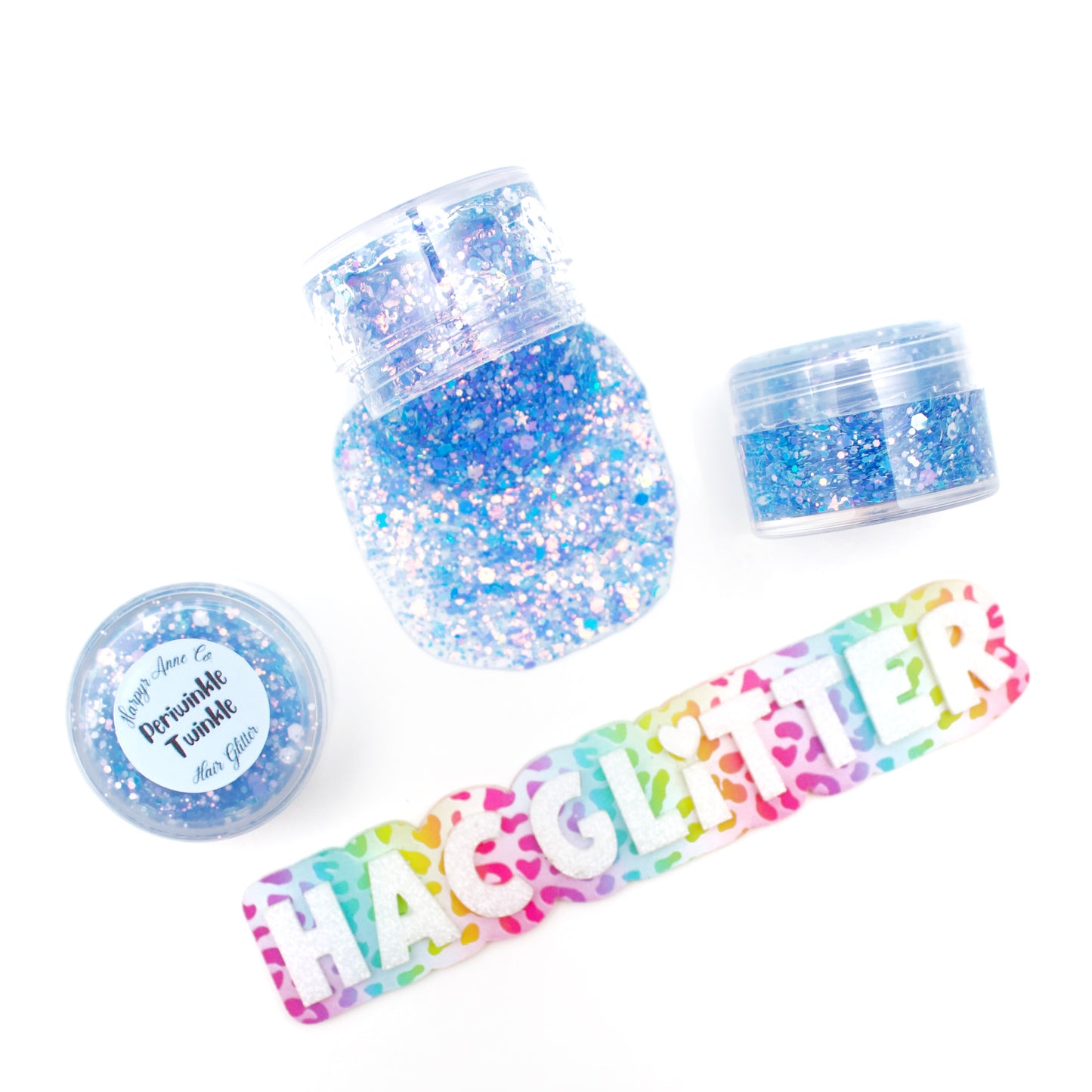 Periwinkle Twinkle Hair Glitter