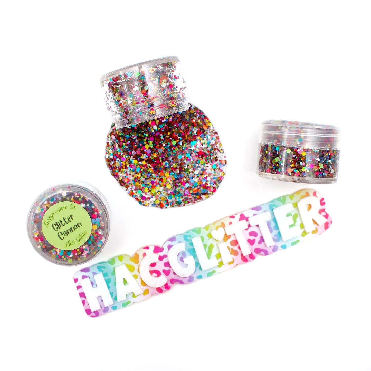 Glitter Cannon Hair Glitter