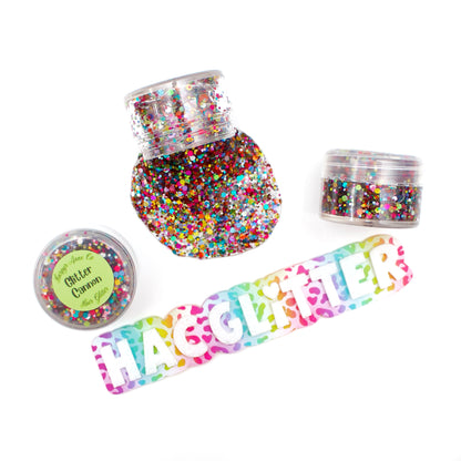 Glitter Cannon Hair Glitter