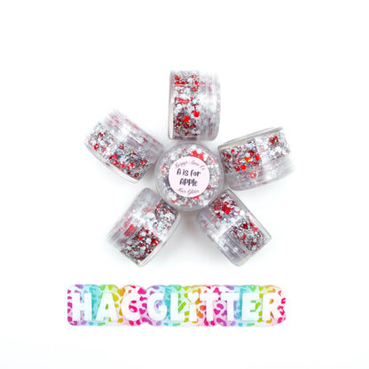 A is for Apple Hair Glitter