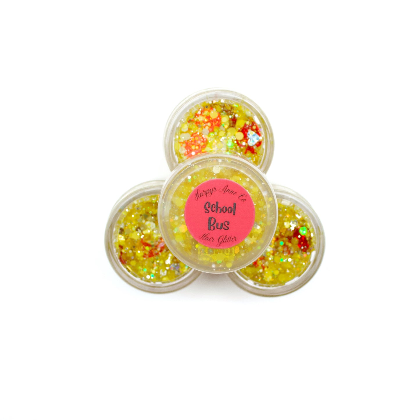 School Bus Hair Glitter