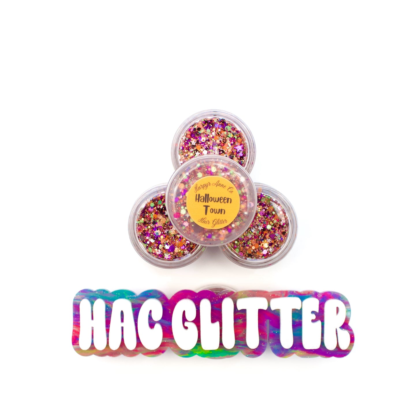 Halloween Town Hair Glitter