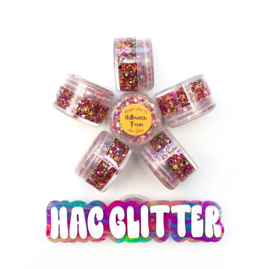Halloween Town Hair Glitter