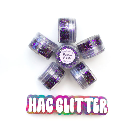 Passion Purple Hair Glitter