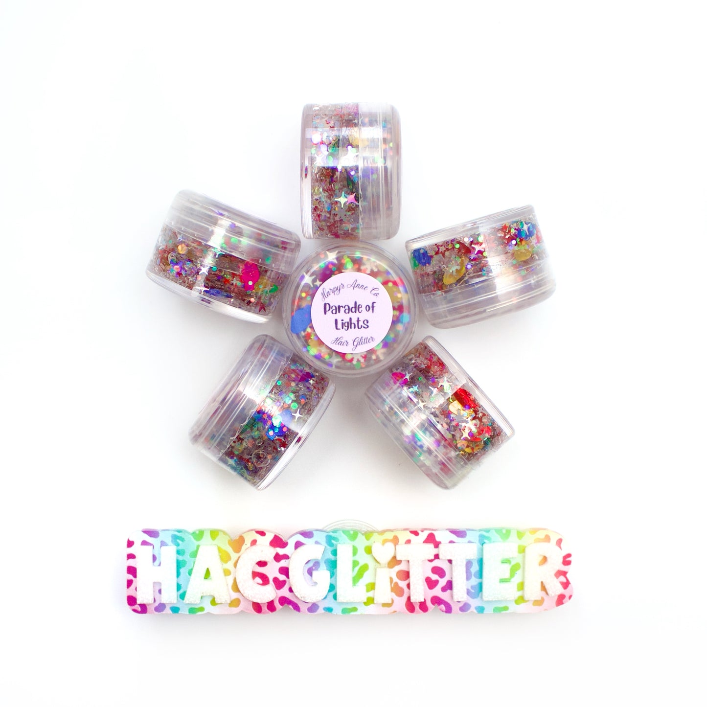 Parade of Lights Hair Glitter