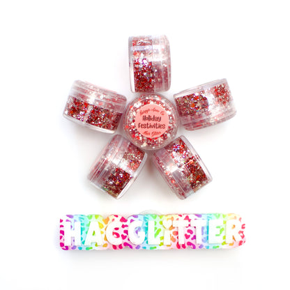 Holiday Festivities Hair Glitter