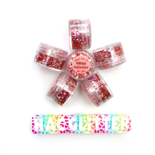 Holiday Festivities Hair Glitter