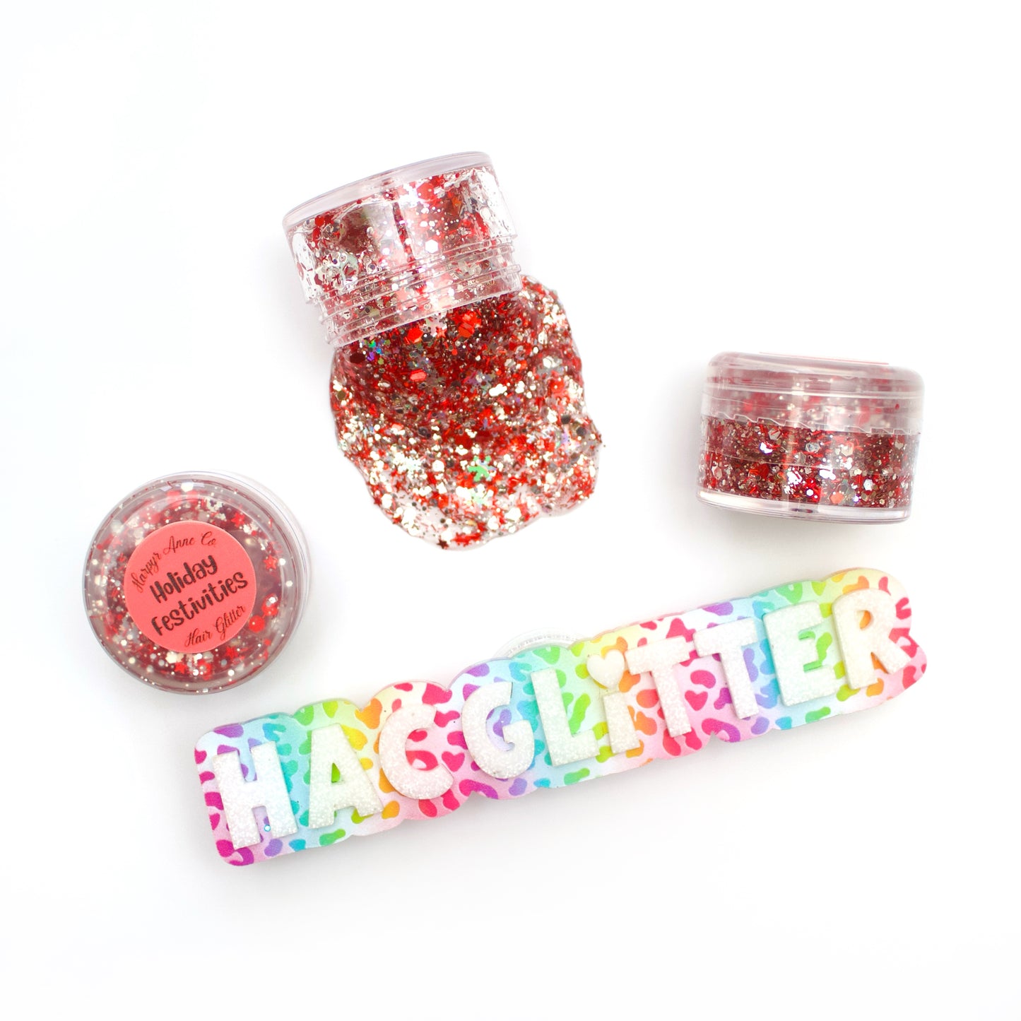 Holiday Festivities Hair Glitter