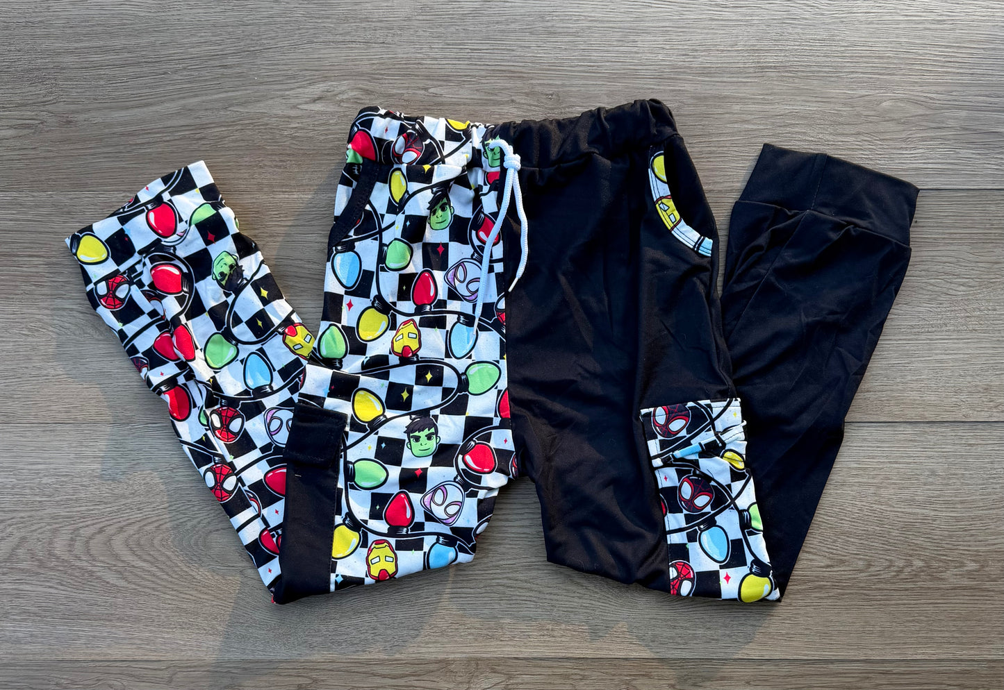 Spidey lights joggers