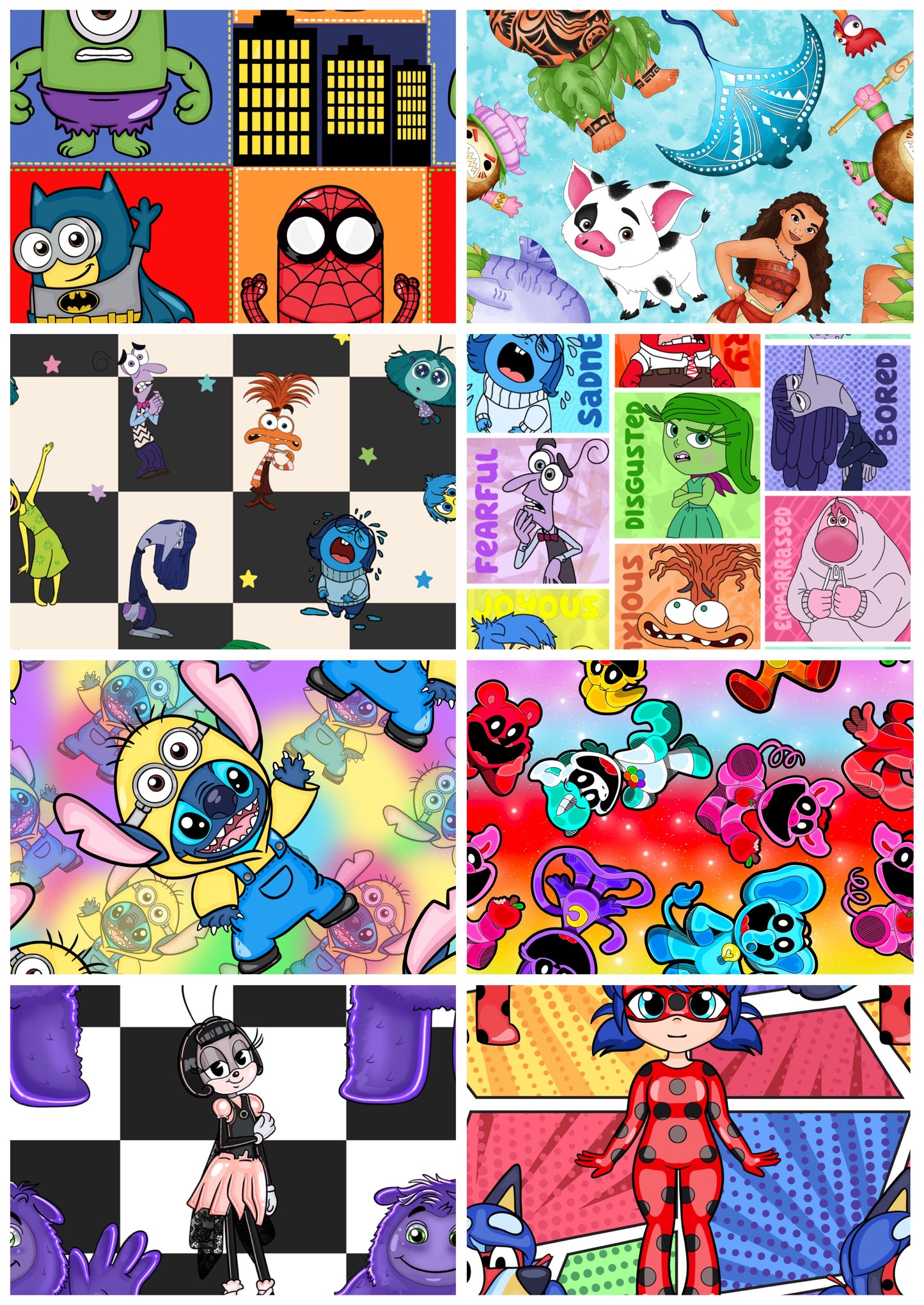 Character Prints Blanket- Aug