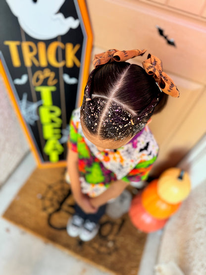 Fall Flannel Hair Glitter Stack