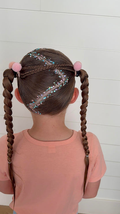 Dippin Dots Hair Glitter