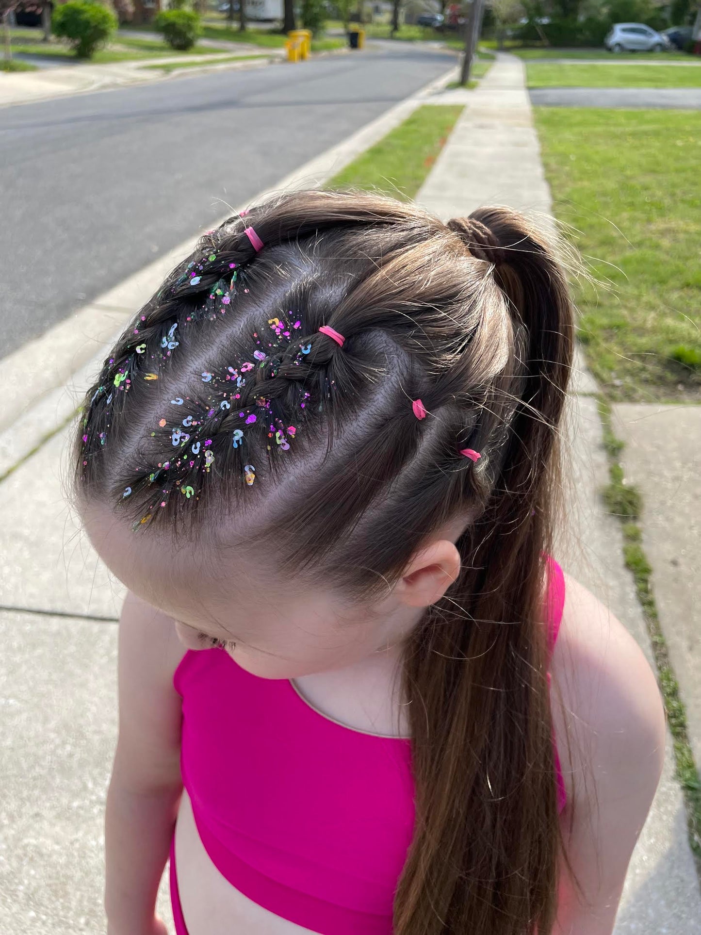 Cheetah Cheer Hair Glitter