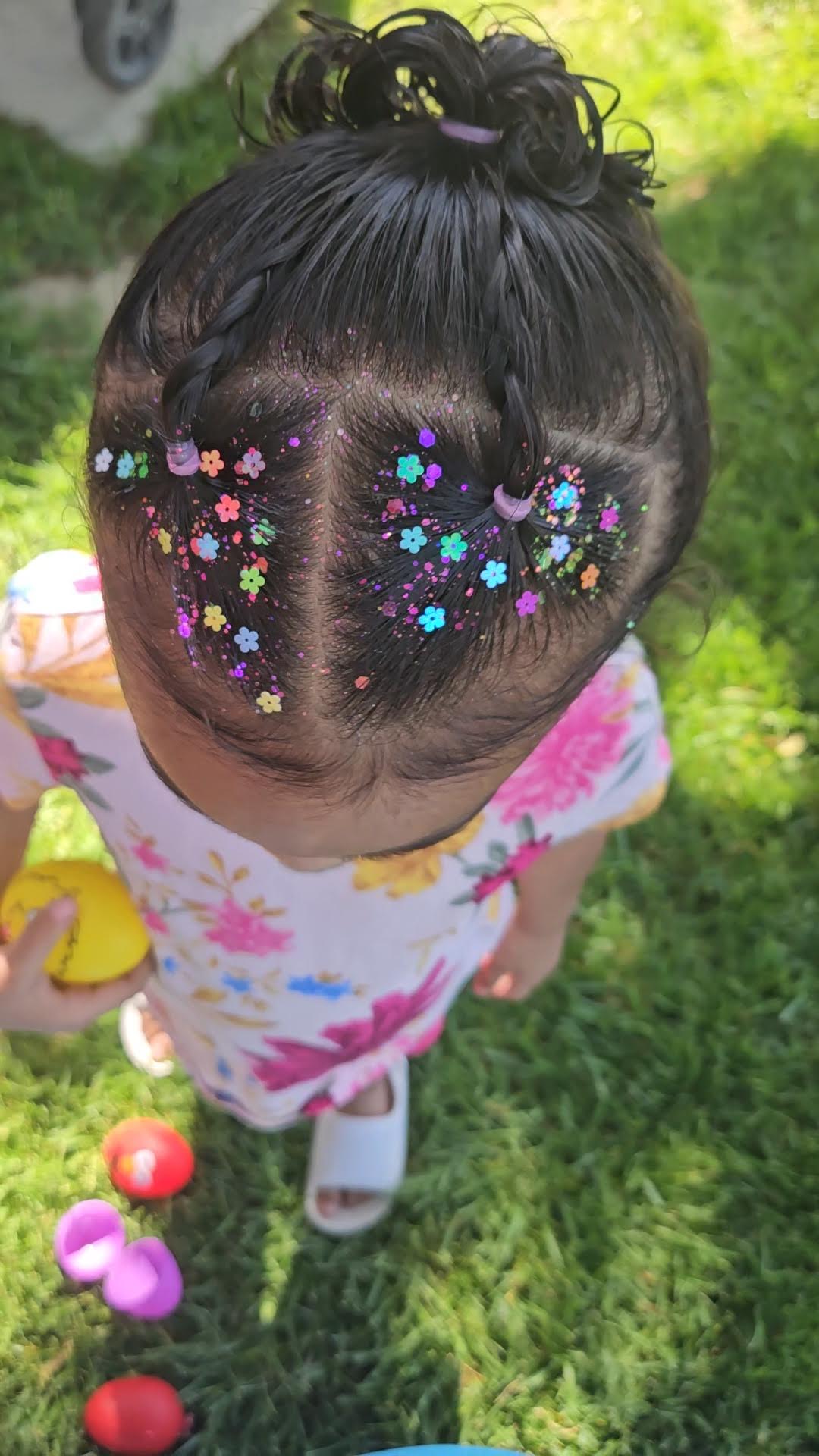 Wildflower Hair Glitter