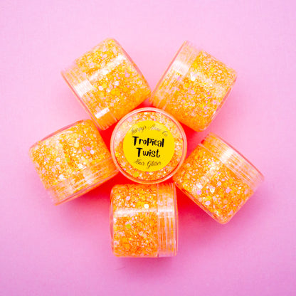 Tropical Twist Hair Glitter