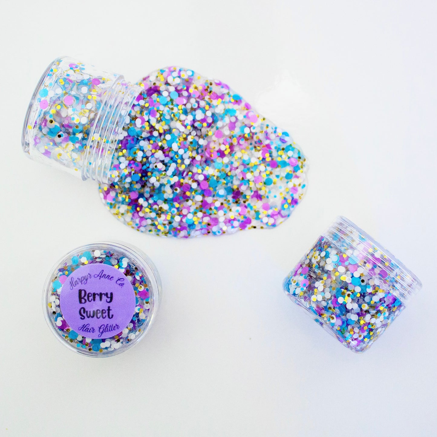 Berry Sweet Hair Glitter