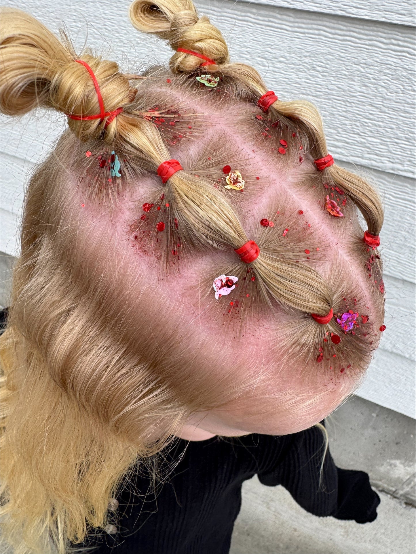 Hawaiian Rollercoaster Ride Hair Glitter