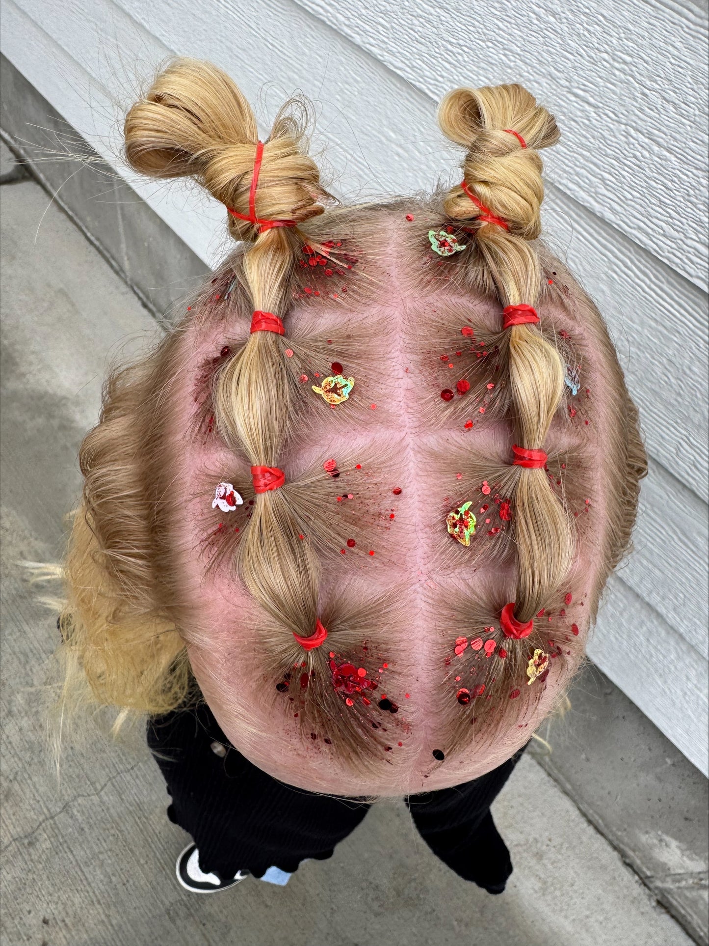 Hawaiian Rollercoaster Ride Hair Glitter