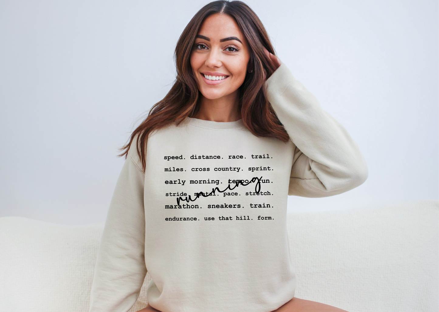 Sport Writing Sweatshirts - Multiple Options