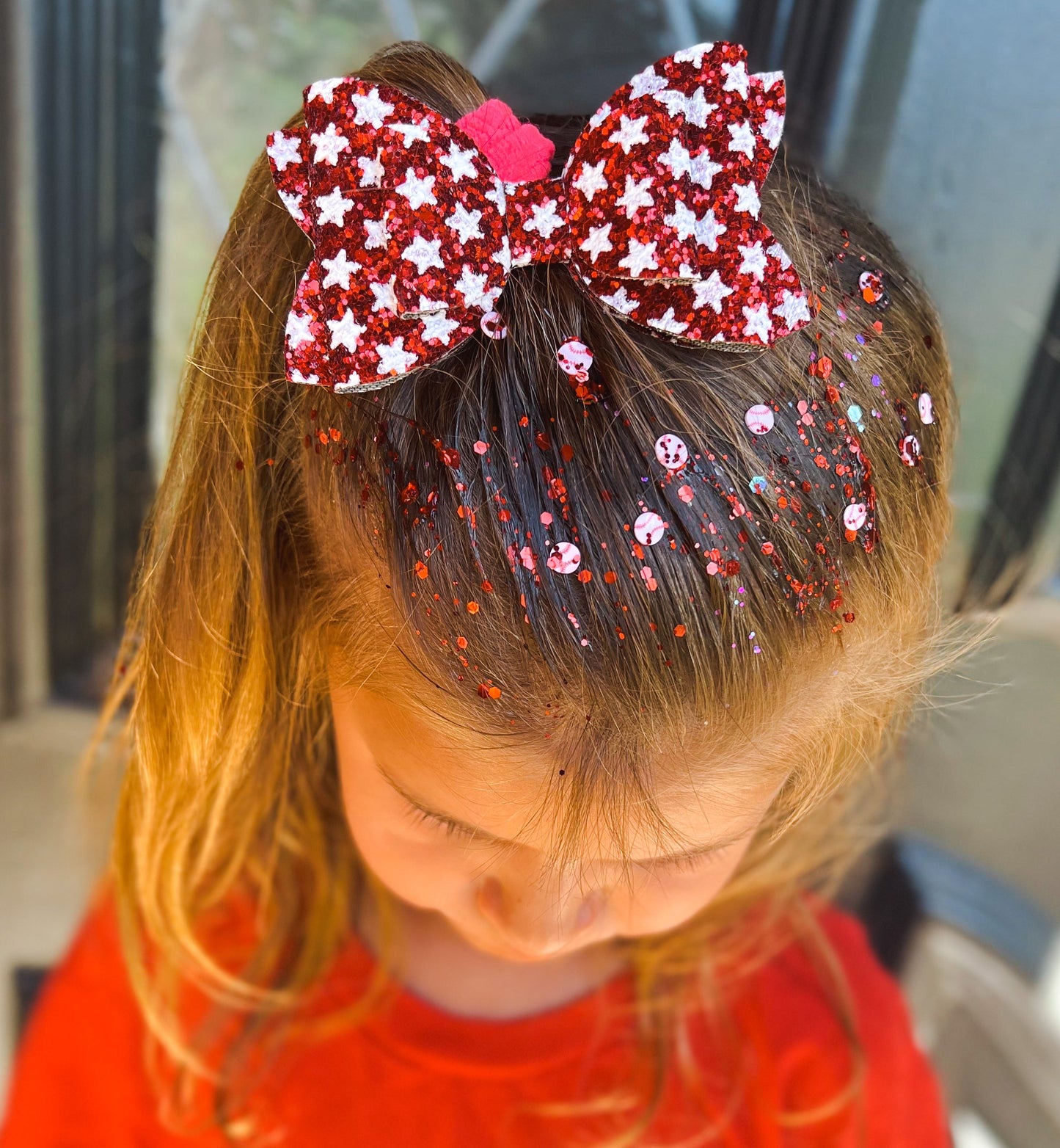 Custom Baseball Hair Glitter- SINGLE COLOR