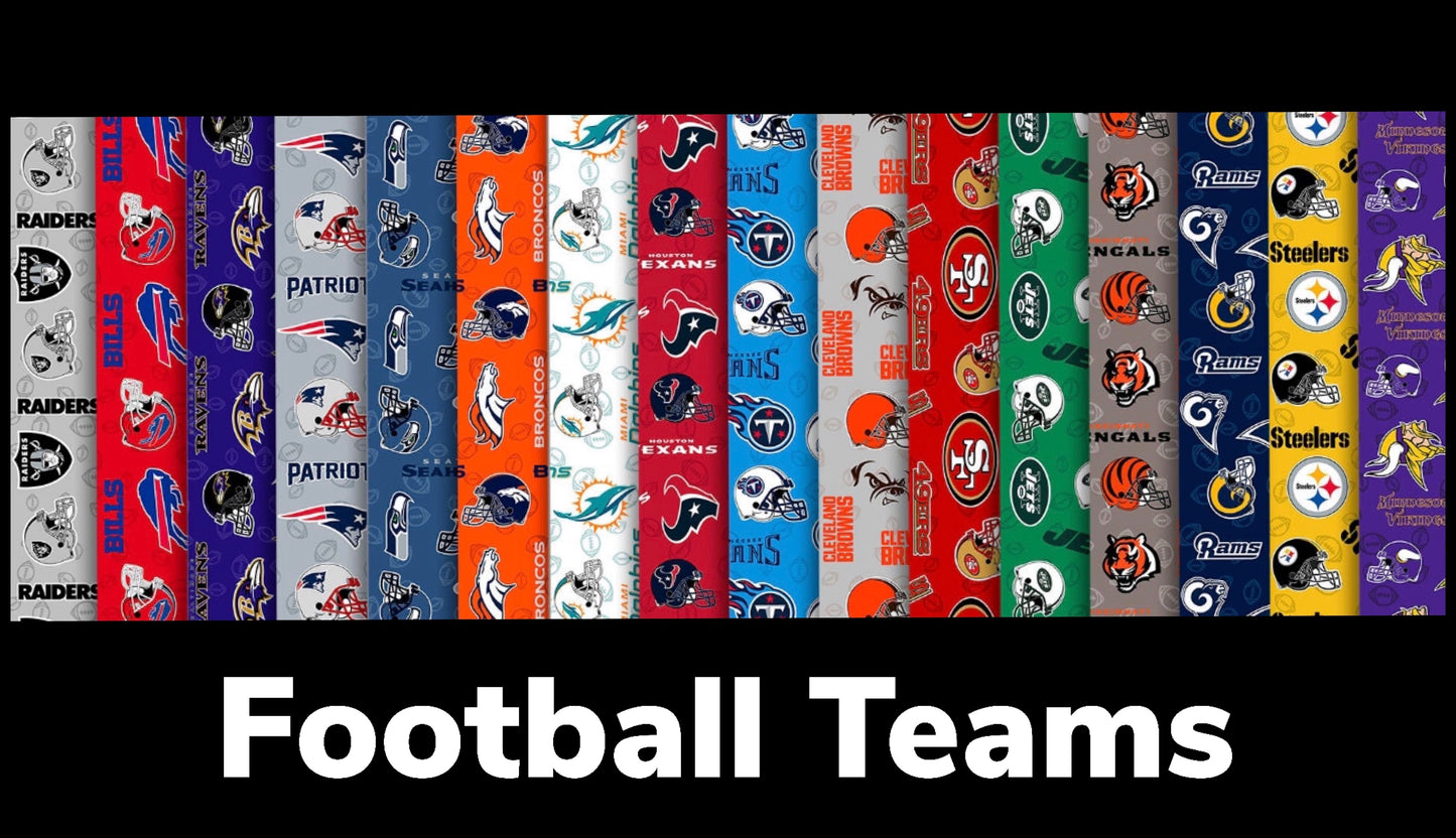 Football Teams Blanket pt. 2